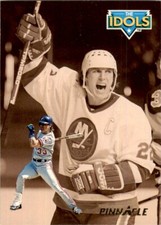 1993-94 Pinnacle The Idols Larry Walker/Mike Bossy Expos/Islanders #299