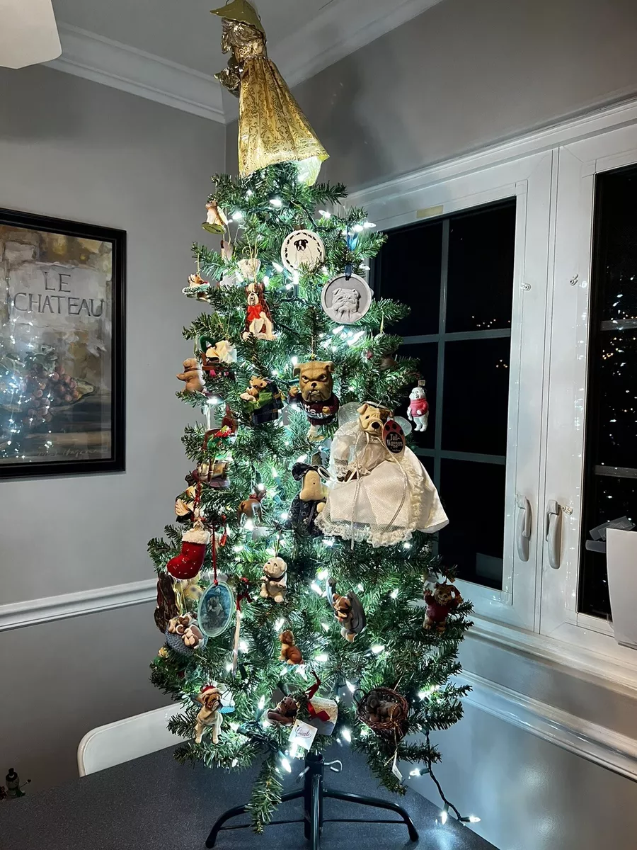 English bulldog cheap christmas decorations