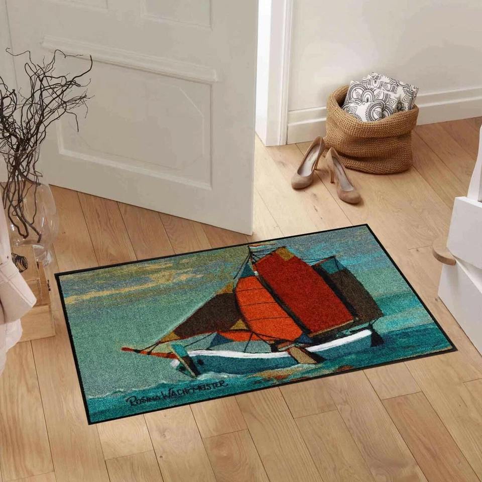 Rosina Wachtmeister Fußmatte waschbar Sail Away 50x75 cm Sauberlaufmatte - Bild 3 von 4