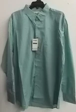 Wrangler Riata Long Sleeve Plaid Shirt, 112359496, Light Weight, Green Plaid