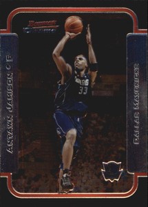 2003-04-Bowman-Chrome-Dallas-Mavericks-Basketball-Card-59-Antawn-Jamison