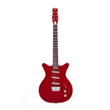 Danelectro 59 Triple Divine Guitar (red)