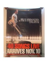 Bruce Springsteen & The E Street Band Poster 40 Songs Live 1975-1985 Huge E