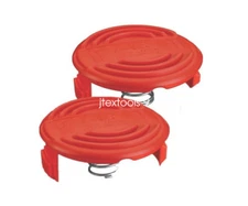 2PC Black Decker RC-100-P spool cap and spring string trimmer NST2118 LST1018