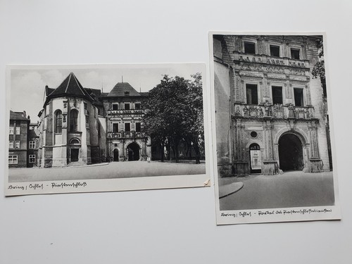 AK 2x Brieg Brzeg Niederschlesien Piastenschloss Zamek Piastów Śląskich