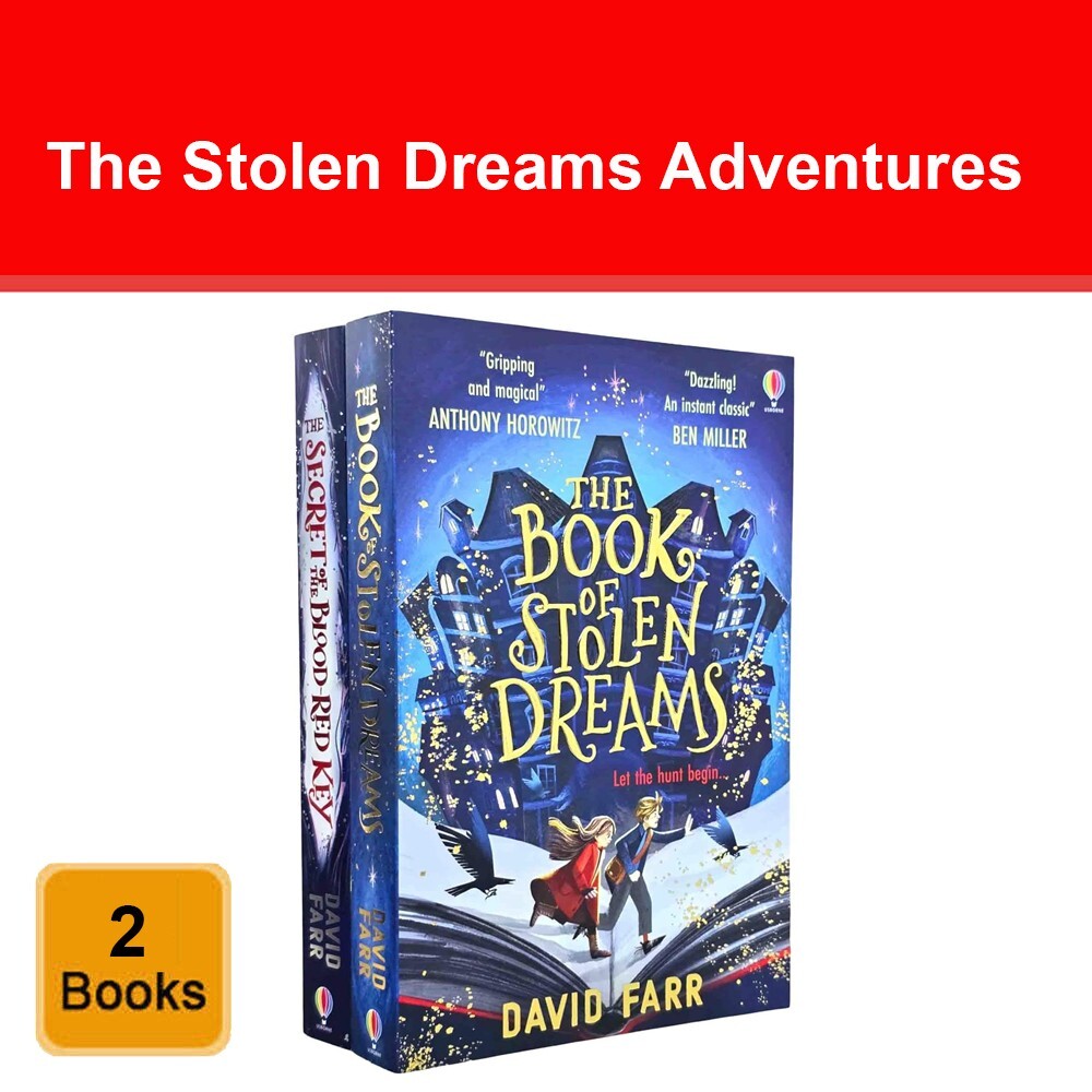 The Stolen Dreams Adventures 2 Books Collection Set By David Farr NEW Pack