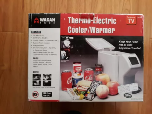 Wagan Tech Personal Fridge/Warmer 6 Liter Cap. Portable Car Travel Cooler
