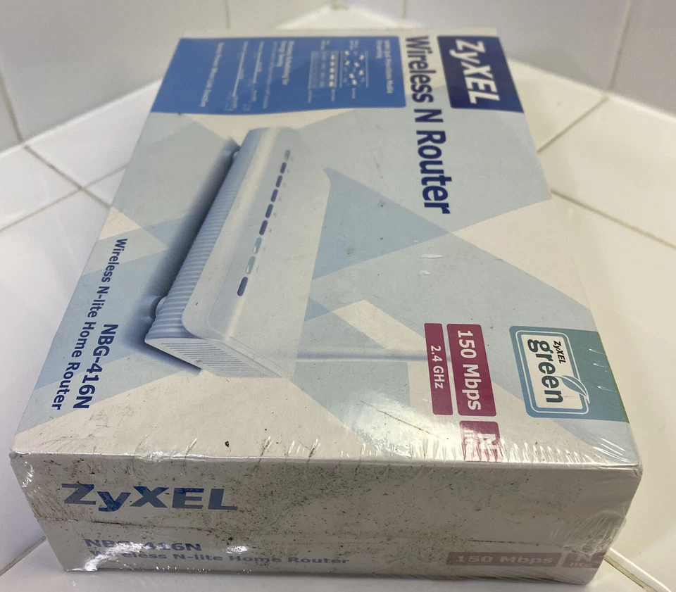 ZyXEL NBG416N 150 Mbps 4-Port Wireless N Router-NEW - Image 4 of 4