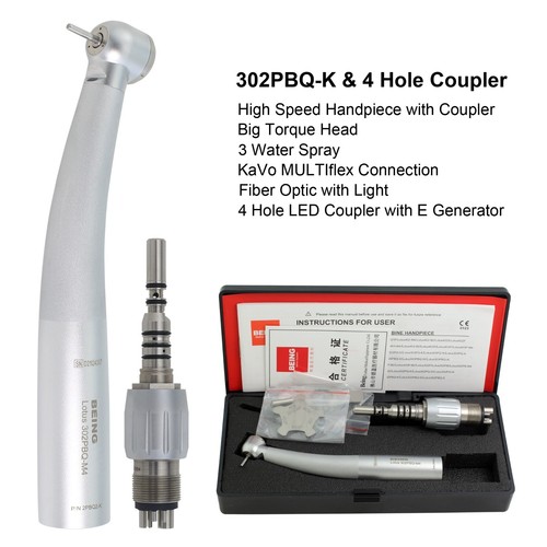 Pieza de mano de fibra óptica dental BEING KaVo acoplamiento MULTIflex 4/6 orificios - Imagen 49 de 184