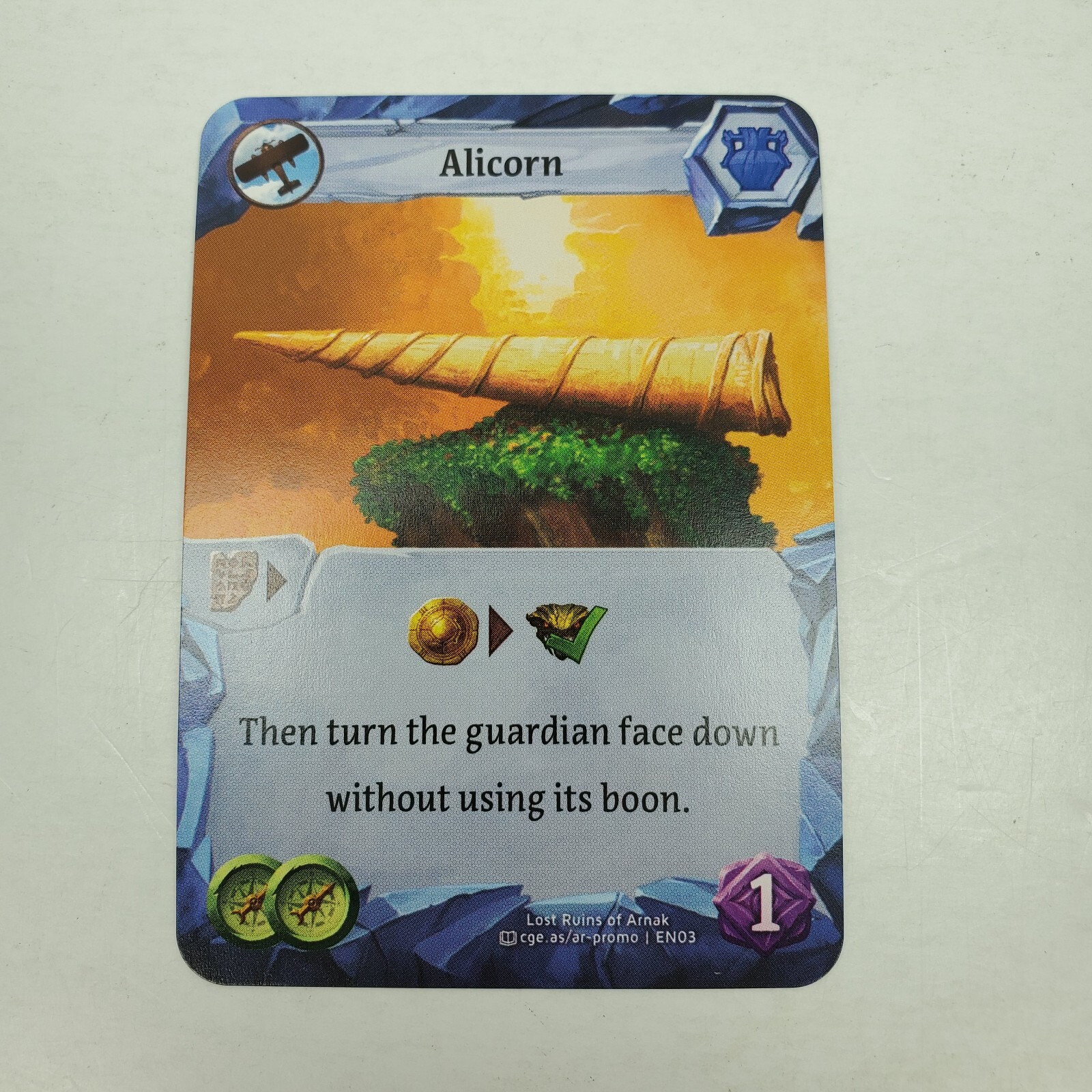 Lost Ruins of Arnak Alicorn Promo Card Gen Con 2022 Rare | eBay