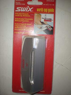SWIX TA285 5 degree World Cup Racing Side Edge File Guide BRAND NEW Aluminum