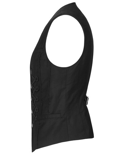 Punk Rave Invictus Mens Regency Gothic Waistcoat Vest - Picture 3 of 12