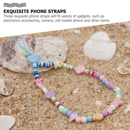 2 Pcs Mobile Phone Chain Ladies Decoration Lanyard Strap Cellphone Hanging - 第 4/12 張圖片