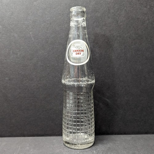 Canada Dry Bottle 10 oz embossed with ACL