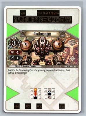 THE EYE OF JUDGMENT BIOLITH REBELLION 〜… The Eye of Judgment Flailmonger #176 Sony PS3 Biolith