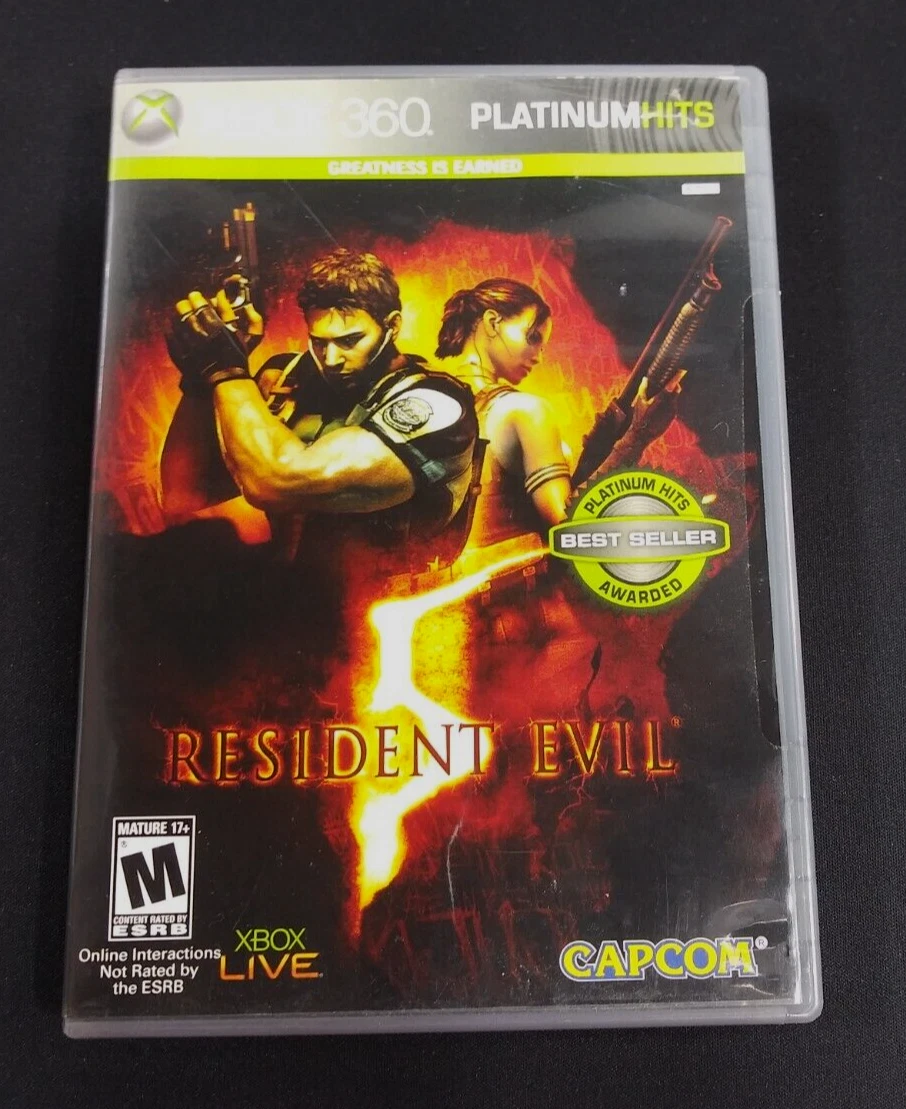 Jeu Xbox 360 Resident Evil 5 - Horreur Survival - Pal - Pegi 18 - Jeux vidéo
