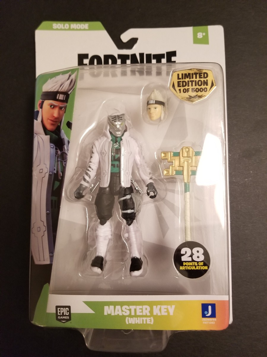 FORTNITE Master Key WHITE TIGER Action Figure LIMITED EDITION Solo