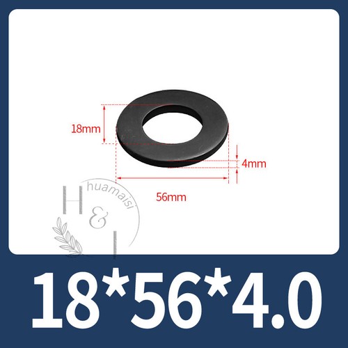 Schwarz Unterlegscheiben M2 M3 M4 M5 M6 M7 M8 M10 M12 M14 M16 M18 M20 M22 - M30 - Bild 31 von 37