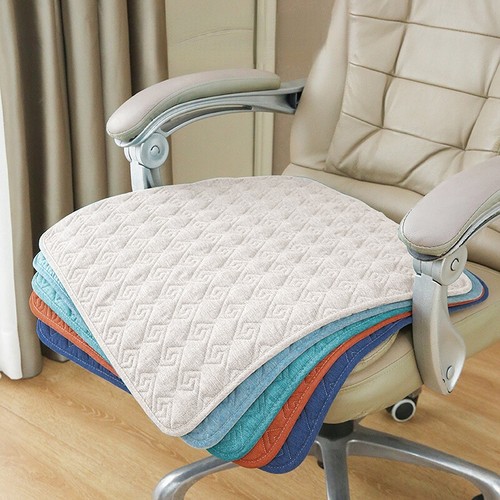 1pc Cushion Chair Seat Cushion Quilted Non Slip Living Room Student Office Working - Picture 1 of 21