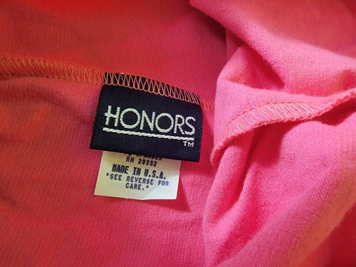 Vintage Girls Sweat Pants Deadstock Sweats Pink Honors Made In USA XL 14/16 NOS - Picture 3 of 6