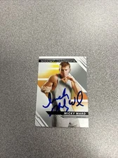 MICKY WARD SIGNED AUTOGRAPH 2022 UD GOODWIN CHAMPIONS SIGNED AUTOGRAPH CARD COA