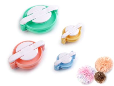 Pompon Macher 4 versch. Größen Bommel selber machen Bommelmacher pom pom Maker