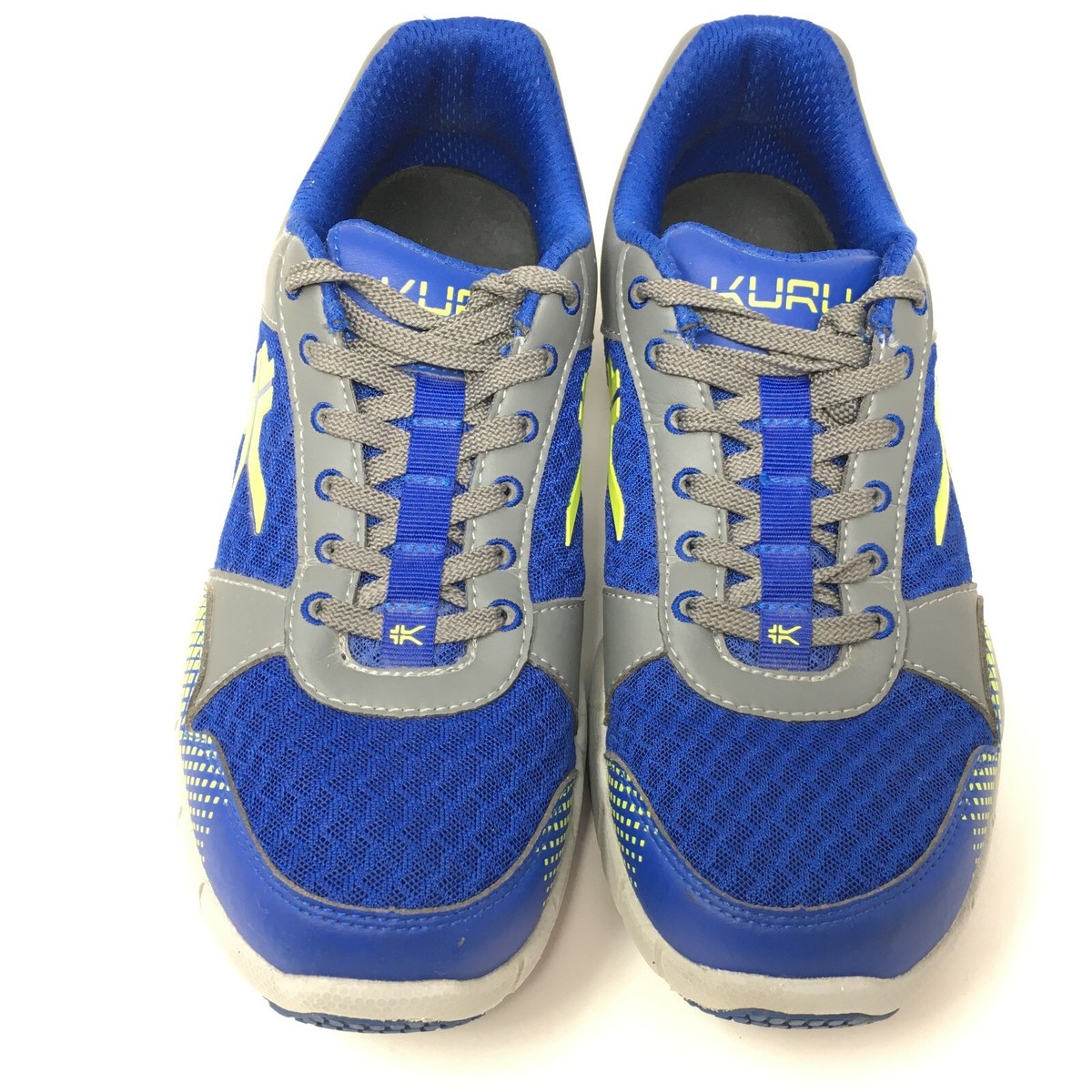 Kuru Quantum Walking Shoes Sneakers Mens Size 7 Blue Gray Orthotic