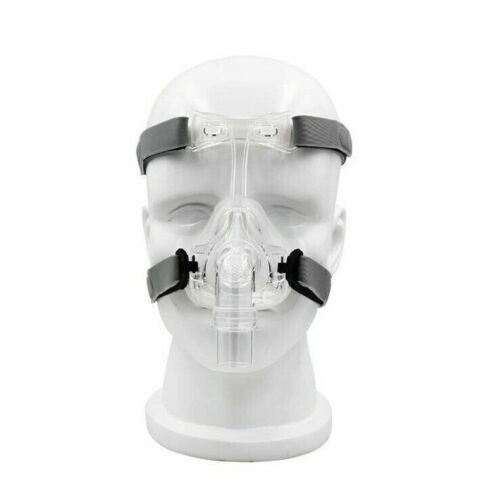 Nasenmaske NM2 Nase Schlafapnoemaske Atemmaske CPAP Therapie Kopfbänderung S-L C