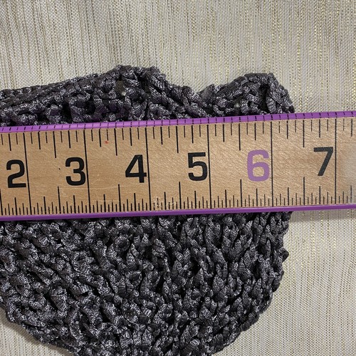 Bun Cover Crochet Snood Hair Net Women Ponytail Holder Ballet Dance Hairnet 4 Pk - Picture 8 of 11