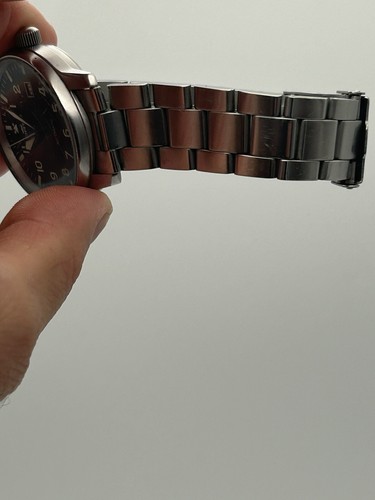 Herrenuhr Fortis Fliegeruhr Edelstahl matt Automatik 40mm - Bild 10 von 10