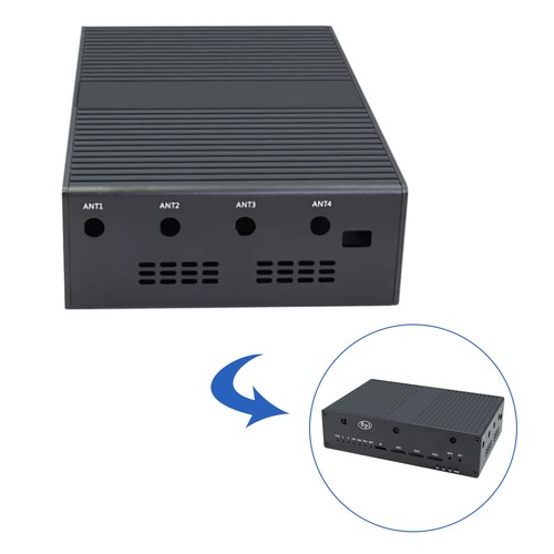 Dedicated Metal Shell Banana Pi R4 Aluminum Alloy Protective Shell with Radiator - Afbeelding 13 van 20