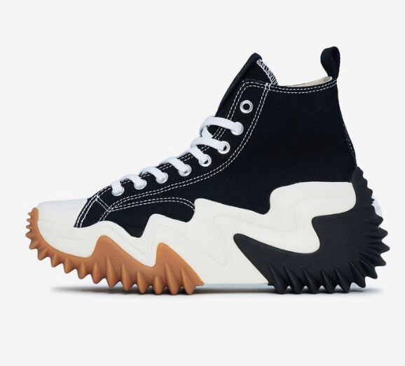 コンバースRUN STAR MOTION BLACK 171545C Converse Run Star Motion Shoes High Sneakers Black/White 171545C