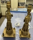 RARE, Pair Of Trench Art Lights. Grenades And Ammo Shells — photo 2