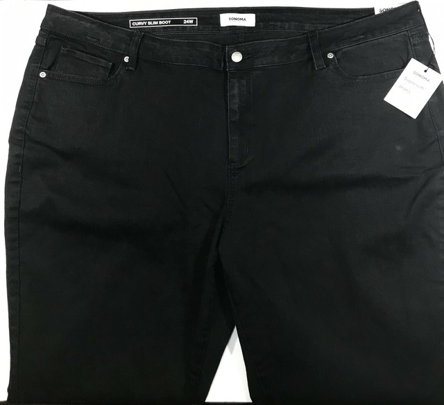 sonoma slim boot jeans