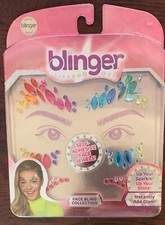 Blinger Face Bling Mermaid, 2-Piece   Glam Up Your Face with Sparkly Face Gems