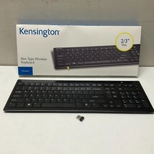 Kensington Keyboard K72344US Slim Type Wireless Keyboard Retail K72344US w/ Box