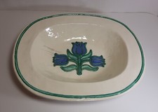 Grande Vecchia Ciotola LENE THUN Tulipano Raro Fuori Produzione cm 38 Vintage