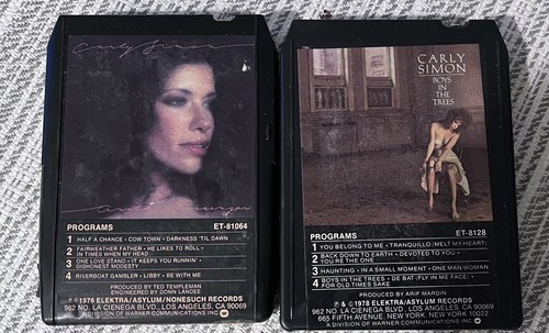 Carly Simon Another Passenger - Boys In The Trees Menge 2 8-Spur Bänder