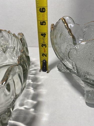 Jeannette Glass Gondola And Lombardi Hospitality Set Bowls 22 karat gold trimmed - Bild 12 von 18