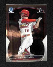 2023 Bowman Draft - Zach Levenson Chrome 1st Bowman #BDC-149 Cardinals Prospect