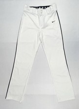 Nike Swingman Dri-FIT Piped Baseball Softball Pants White 615281 Men s XL