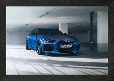 BMW AC Schnitzer ACS4 2021 Framed Wall Art Poster Canvas Print Picture