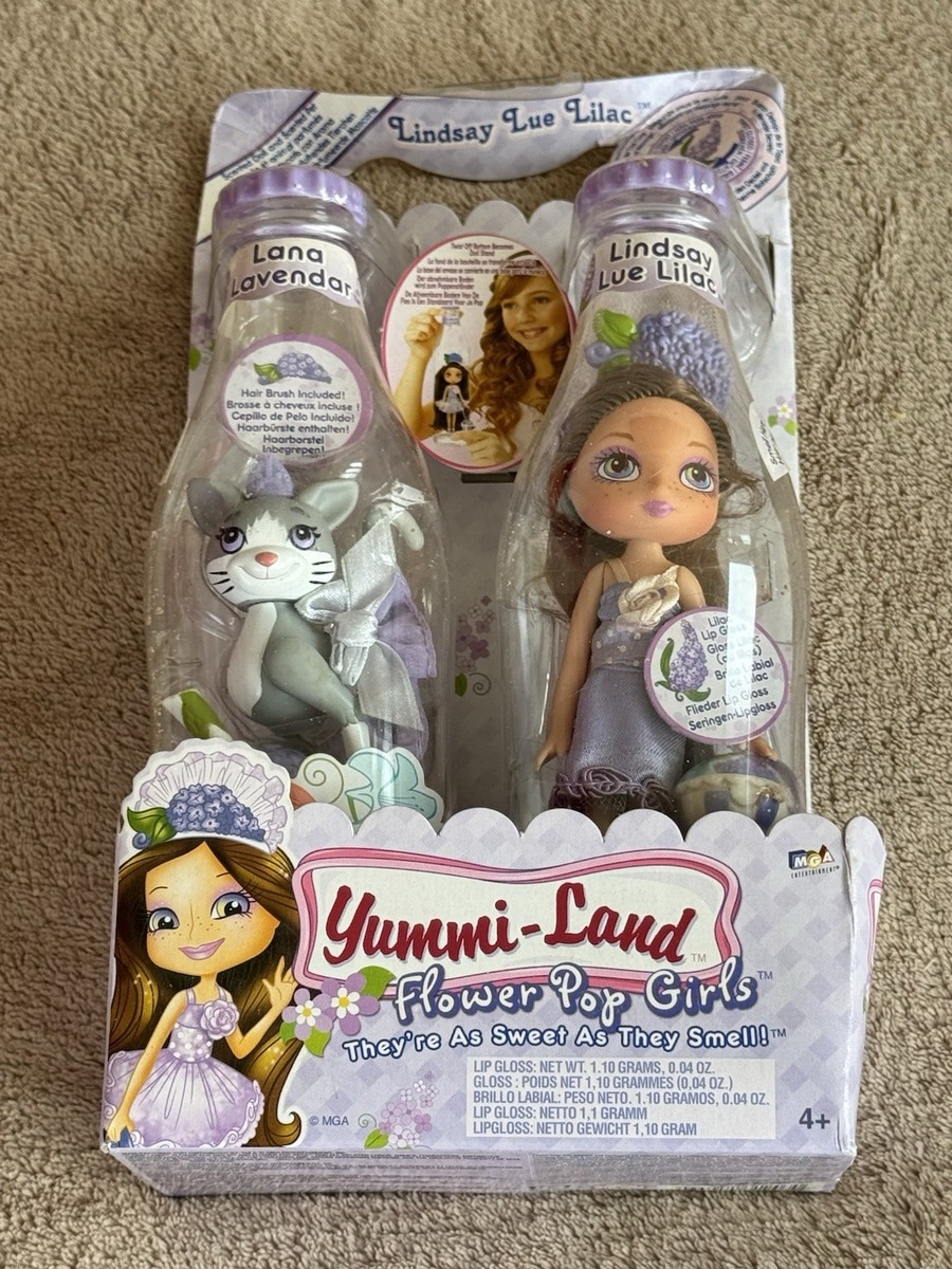 Yummi-Land Flower Pop Girls - Lindsay Lue Lilac & Lava Lavendar