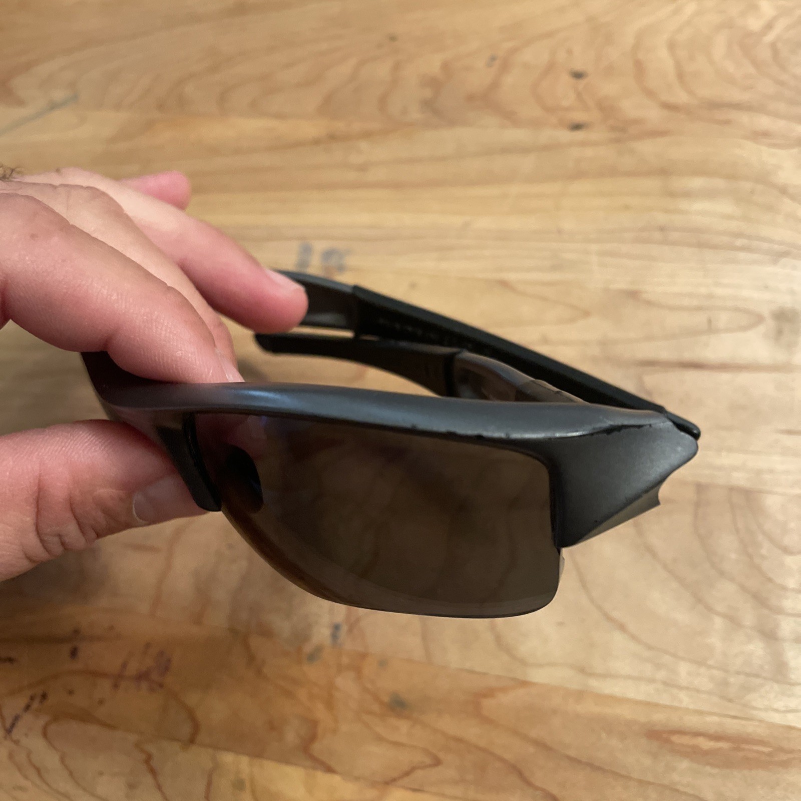 Oakley Flak Grey Frames Only With Case. - image 11