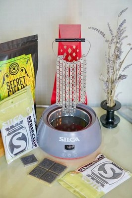 Silca  Kettenwachs-Starter Paket  Wachswärmer-Wachs-Special Entfetter