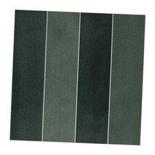 -Sheet Peel and Stick Backsplash Tile, 9" x 9" Stacked 3D Handmade 16 Green