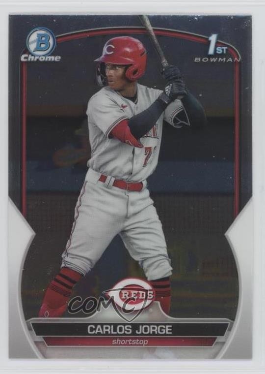 2023 Bowman Chrome Prospects Carlos Jorge #BCP-120 10es