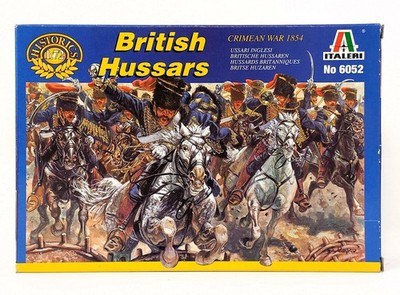 NEW ITALERI 6052 BRITISH HUSSARS CAVALRY CRIMEAN WAR 1854 1/72 SCALE