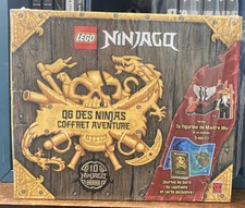 LEGO Ninjago QG DES NINJAS coffret Aventure Maitre WU  Edition Tournon