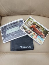 SKODA FABIA OWNERS HANDBOOK DRIVER GUIDE MANUAL & WALLET PACK 2007-2013